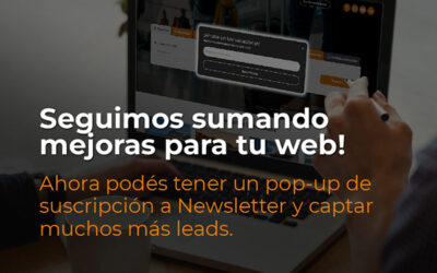 Nueva funcionalidad: Pop up de suscripción al Newsletter